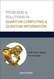 Tapa de Problems & solutions in quantum computing & quantum information