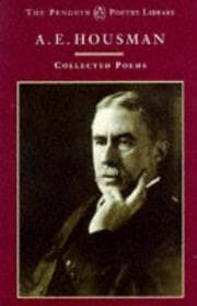 Tapa de A.E. Housman