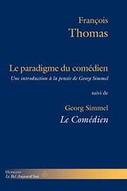 Tapa de Le Paradigme du comédien : Suivi de Le comédien