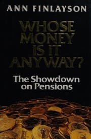 Tapa de Whose Money Is It Anyway the Showdown on Pensions
