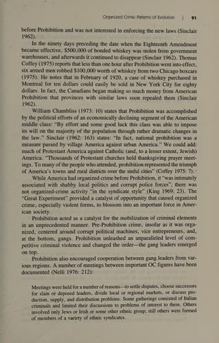 Tapa de Organized crime