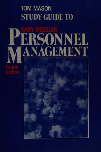 Tapa de Personnel management