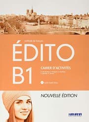Tapa de EDITO B1 EXERCICES+CD ED.18