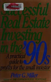 Tapa de Successful real estate investing in the '90s