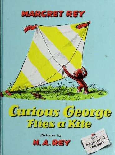 Tapa de Curious George Flies a Kite (For Beginning Readers)