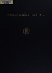 Tapa de Nestor L'Hôte (1804-1842)