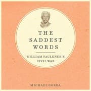 Tapa de The Saddest Words Lib/E