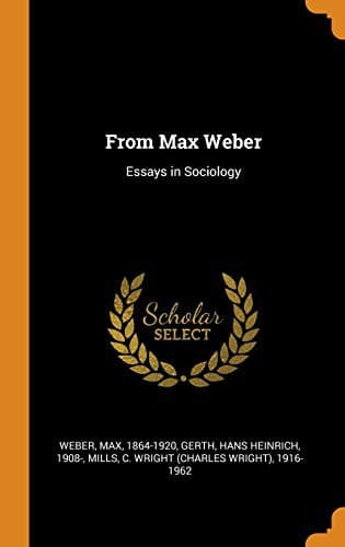 Tapa de From Max Weber