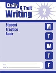 Tapa de Daily 6-Trait Writing, Grade 2 Individual Student Practice Book