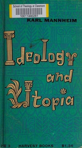 Tapa de Ideology and utopia