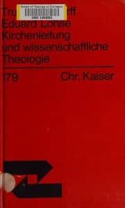 Tapa de Kirchenleitung und wissenschaftliche Theologie