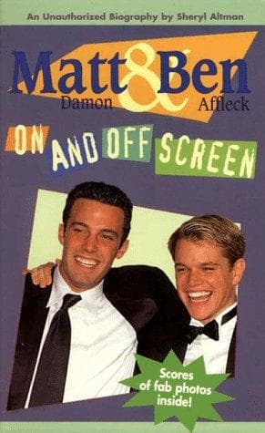 Tapa de Matt Damon & Ben Affleck