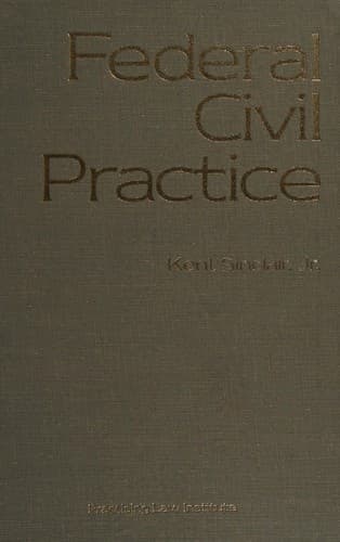 Tapa de Federal civil practice