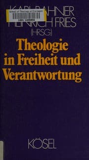 Tapa de Theologie in Freiheit und Verantwortung