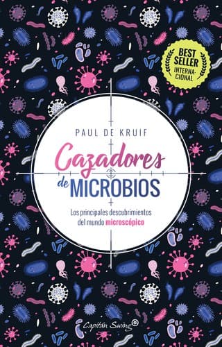 Tapa de Cazadores de microbios