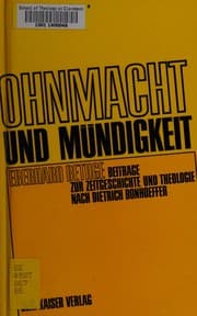 Tapa de Ohnmacht und Mündigkeit