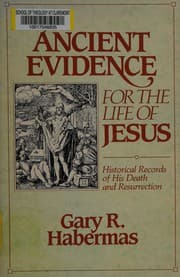Tapa de Ancient evidence for the life of Jesus