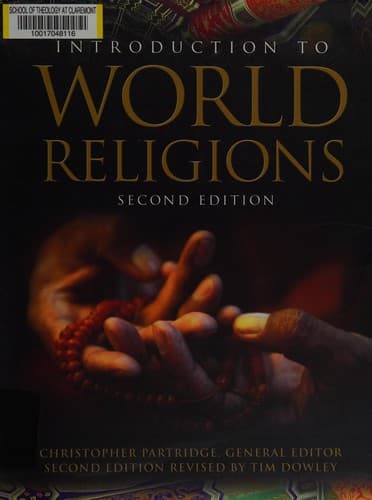 Tapa de Introduction to world religions