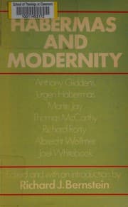 Tapa de Habermas and modernity