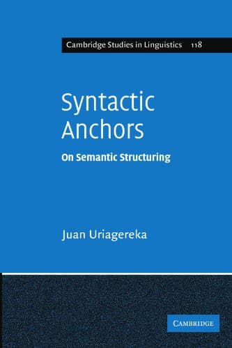 Tapa de Syntactic Anchors