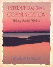 Tapa de Interpersonal communication