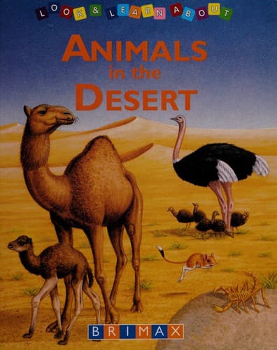 Tapa de Animals in the desert