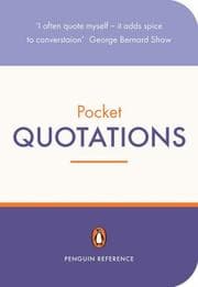 Tapa de Penguin Pocket Dictionary of Quotations