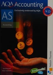 Tapa de Aqa As Accounting Student's Book
