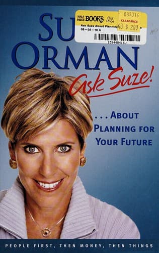 Tapa de Ask Suze-- about planning for your future