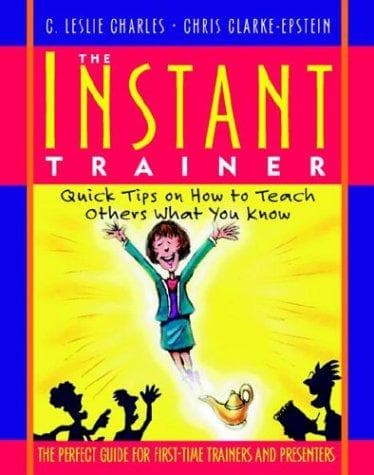 Tapa de The instant trainer