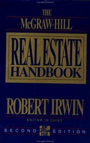 Tapa de The McGraw-Hill real estate handbook