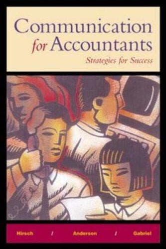 Tapa de Communication for Accountants