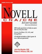 Tapa de The Novell CNA/CNE study guide