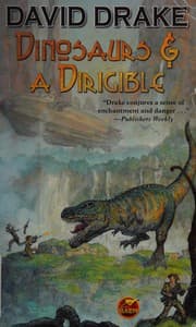 Tapa de Dinosaurs & a dirigible