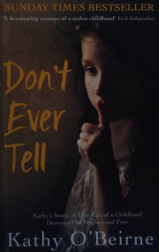 Tapa de Don't ever tell