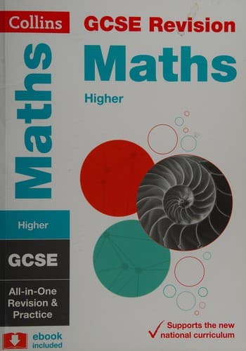 Tapa de GCSE maths higher tier