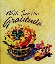 Tapa de With Sincere Gratitude