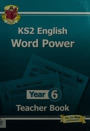 Tapa de KS2 English word power