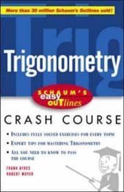 Tapa de Easy Outline of Trigonometry