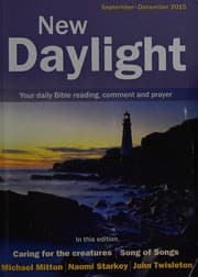Tapa de New daylight september - december 2015