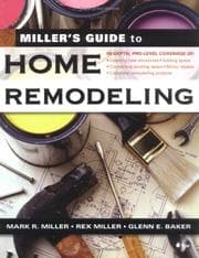 Tapa de Miller's Guide to Home Remodeling
