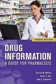 Tapa de Drug Information