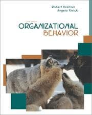 Tapa de Organizational behavior