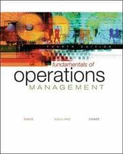 Tapa de Fundamentals of Operations Management with Student CD-Rom