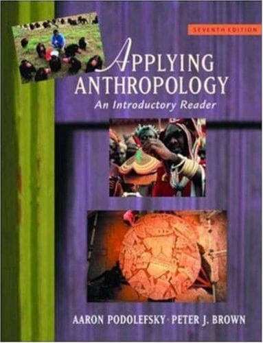 Tapa de Applying Anthropology