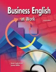 Tapa de Business English at Work