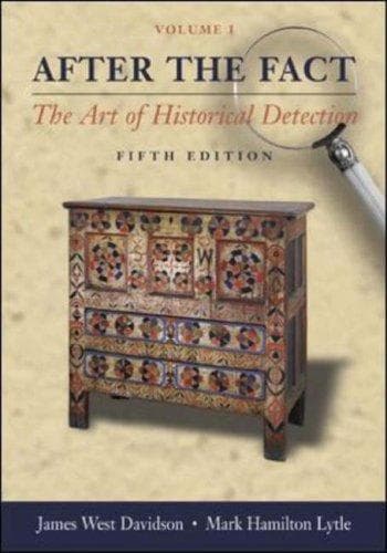 Tapa de After the Fact, Volume I, The Art of Historical Detection CD