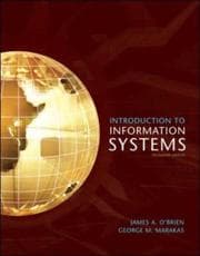 Tapa de Introduction to information systems