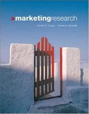 Tapa de Marketing Research
