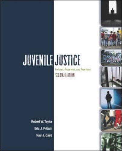 Tapa de Juvenile justice